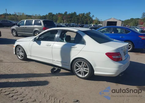 2012 Mercedes-Benz C 300 Sport 4Matic from USA, damaged, VIN WDDGF8BBXCF870761